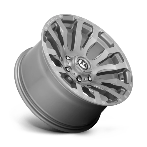 20X10 Fuel 1PC D693 BLITZ RIMS - PLATINUM 6X135