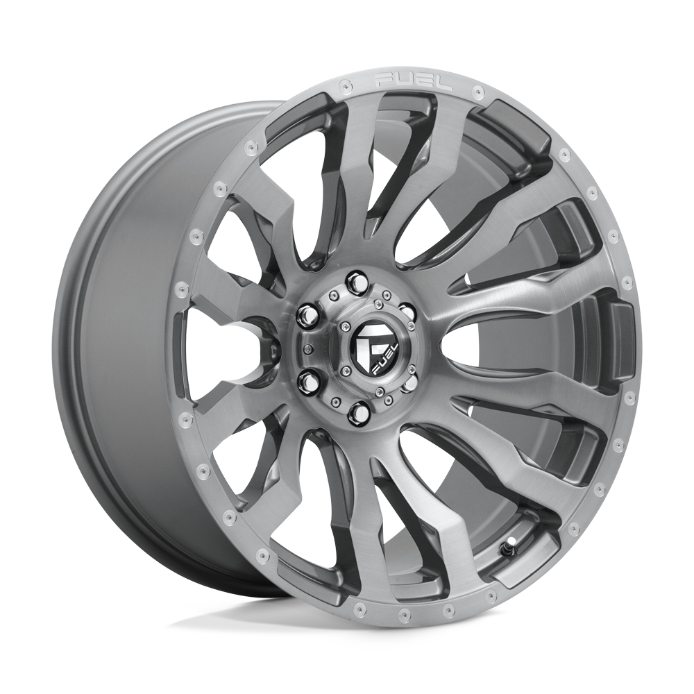 22X10 Fuel 1PC D693 BLITZ RIMS - PLATINUM 6X135