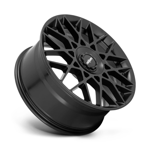 19X8.5 Rotiform R165 BLQ-C MATTE BLACK 5X108/5X114.3