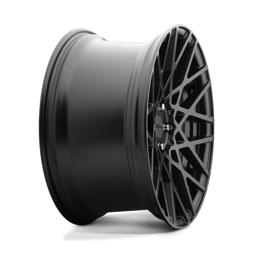 18X8.5 Rotiform R112 BLQ MATTE BLACK 5X100
