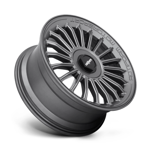 19X8.5 Rotiform R160 BUC-M MATTE ANTHRACITE 5X112/5X120