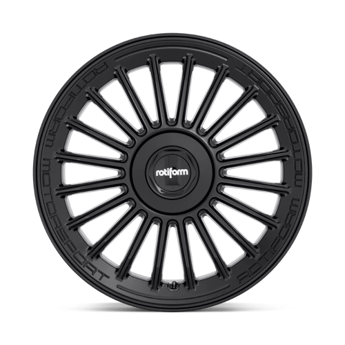 19X8.5 Rotiform R161 BUC-M MATTE BLACK 5X112/5X120