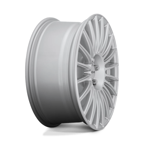 18X9.5 Rotiform R153 BUC GLOSS SILVER 5X112