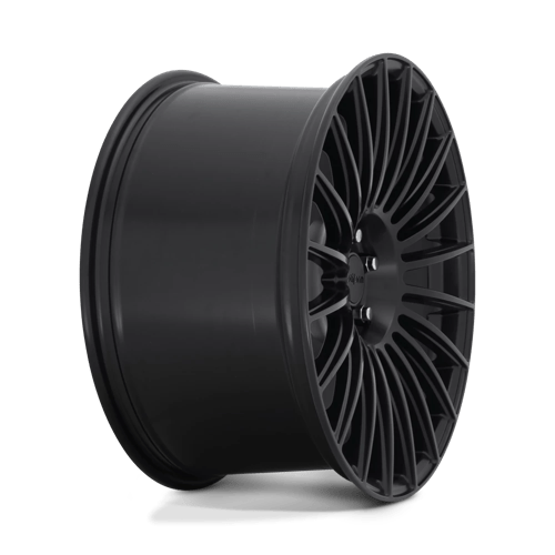 18X8.5 Rotiform R157 BUC MATTE BLACK 5X112