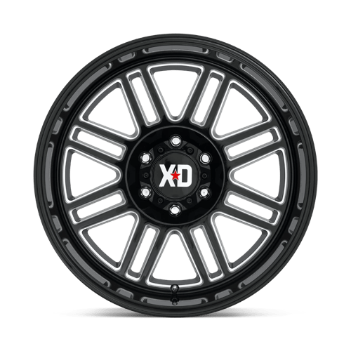 20X9 XD XD850 CAGE GLOSS BLACK MILLED 8X165.1