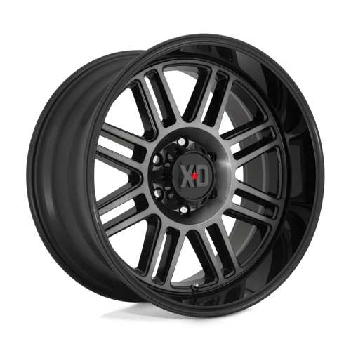 20X9 XD XD850 CAGE GLOSS BLACK W/ GRAY TINT 8X165.1