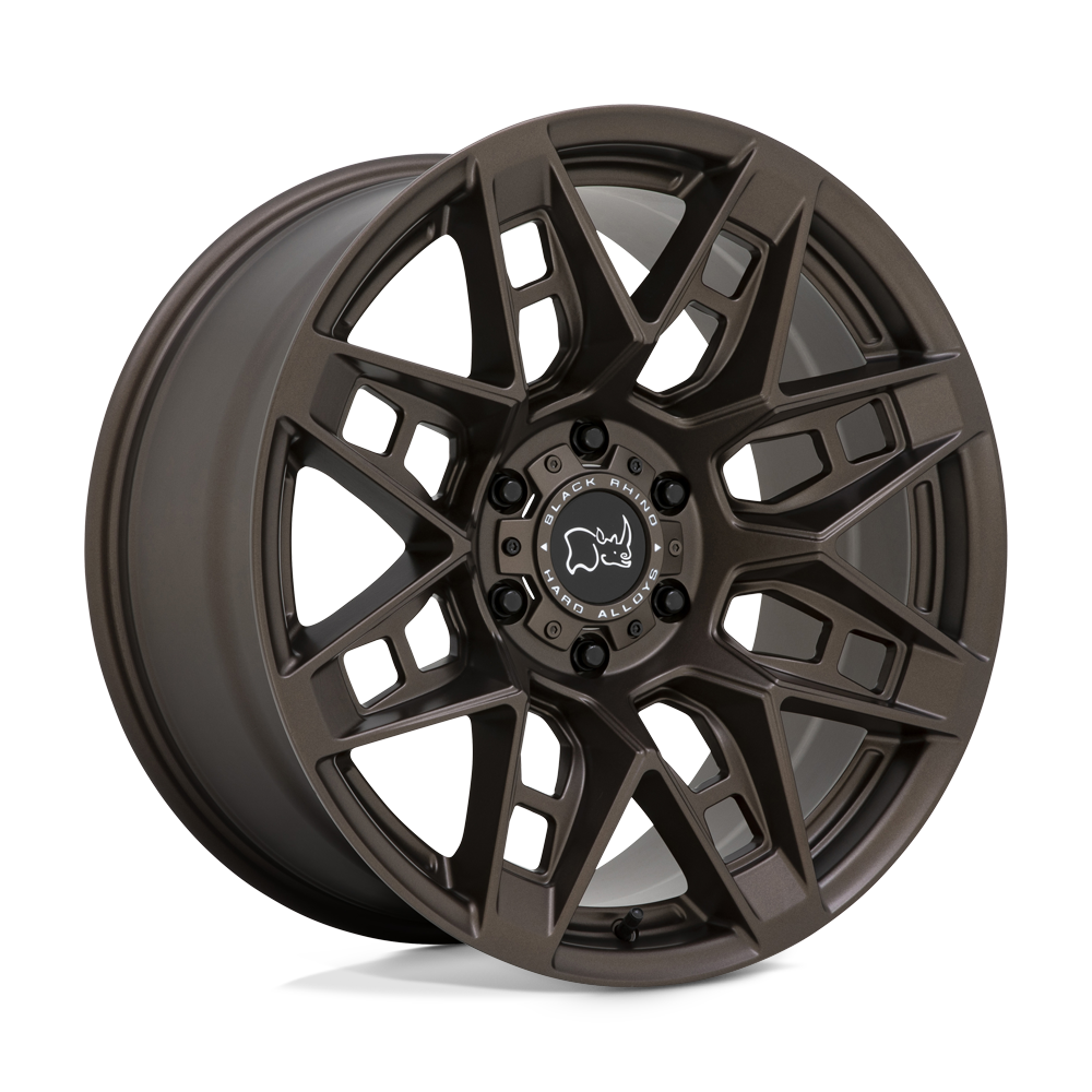 20" Black Rhino Hard Alloys CAPROCK MATTE BRONZE 6X139.7