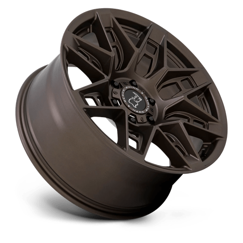 20" Black Rhino Hard Alloys CAPROCK MATTE BRONZE 6X139.7