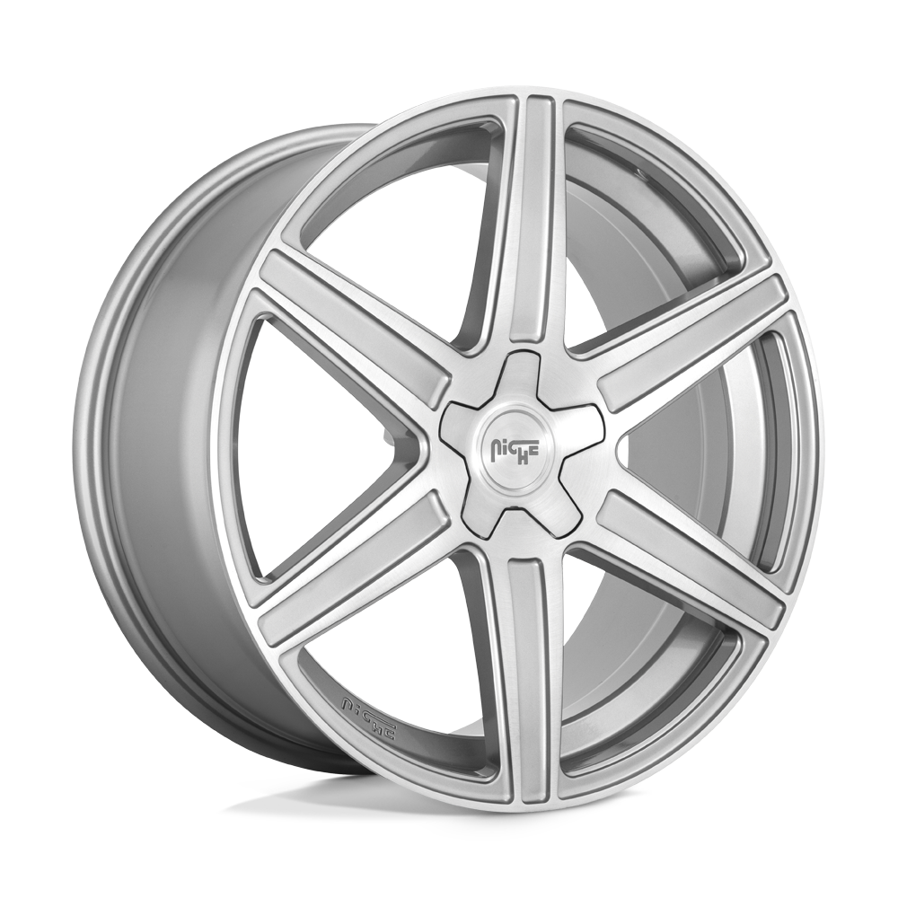 20X10.5 Niche 1PC M241 CARINA ANTHRACITE BRSHED TINTED CLEAR BLANK