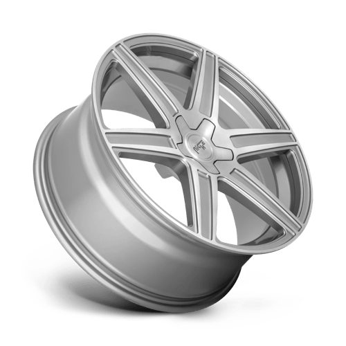 20X10.5 Niche 1PC M241 CARINA ANTHRACITE BRSHED TINTED CLEAR 5X112