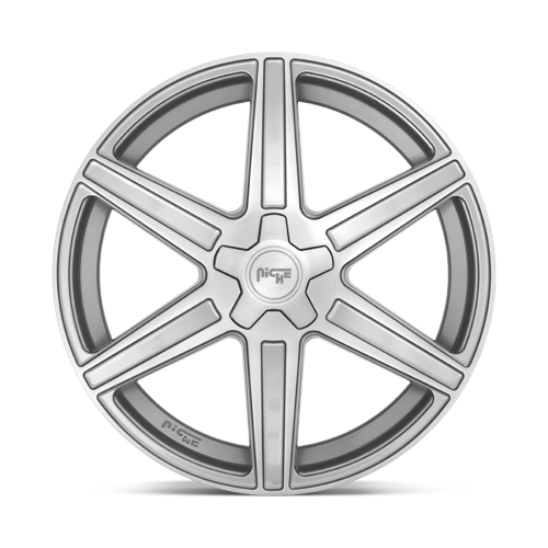 20X10.5 Niche 1PC M241 CARINA ANTHRACITE BRSHED TINTED CLEAR 5X112