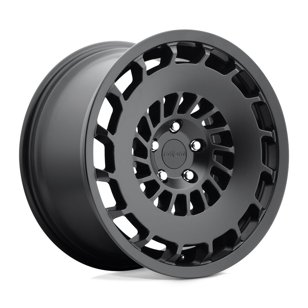 18X8.5 Rotiform R137 CCV MATTE BLACK 5X112