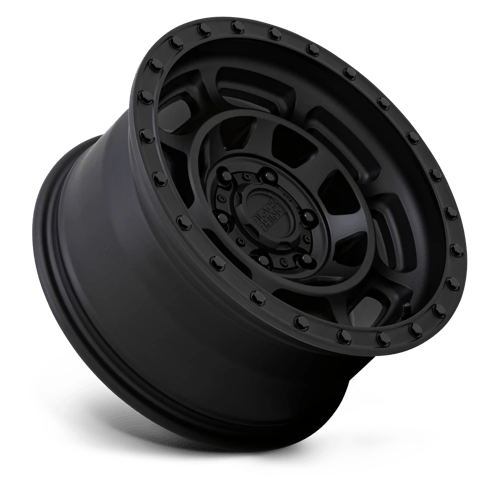 17" Black Rhino Hard Alloys CONVOY MATTE BLACK 6X139.7