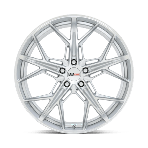 18X9 Cray HAMMERHEAD GLOSS SILVER W MIRROR CUT FACE 5X120.65