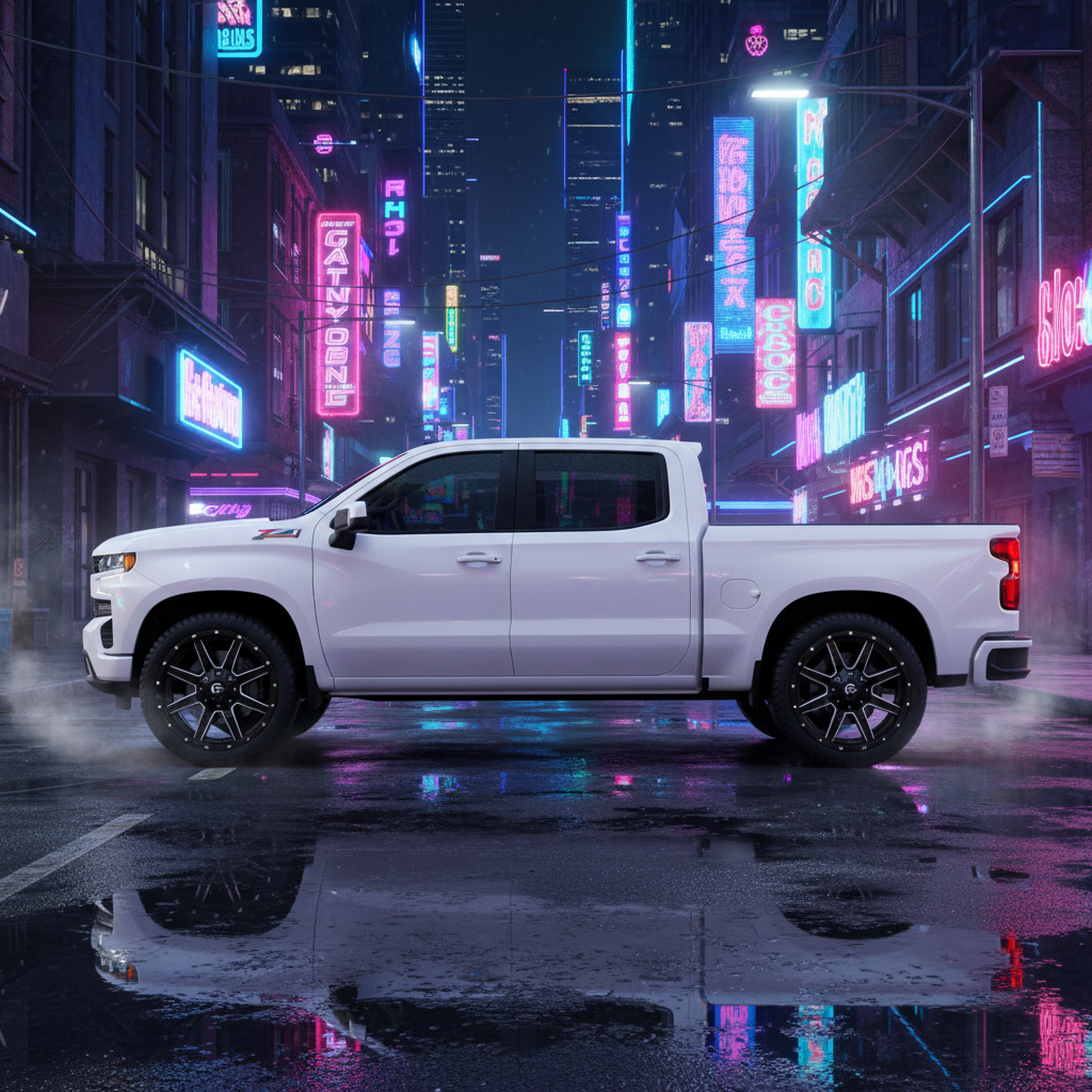 18X9 Fuel 1PC D610 MAVERICK RIMS - GLOSS BLACK MILLED 6X135/6X139.7