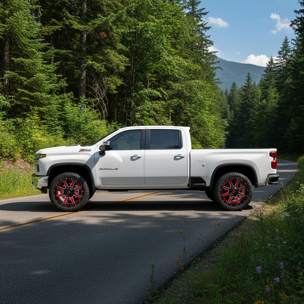 22X12 Fuel 1PC D250 MAVERICK RIMS - GLOSS RED 8X180