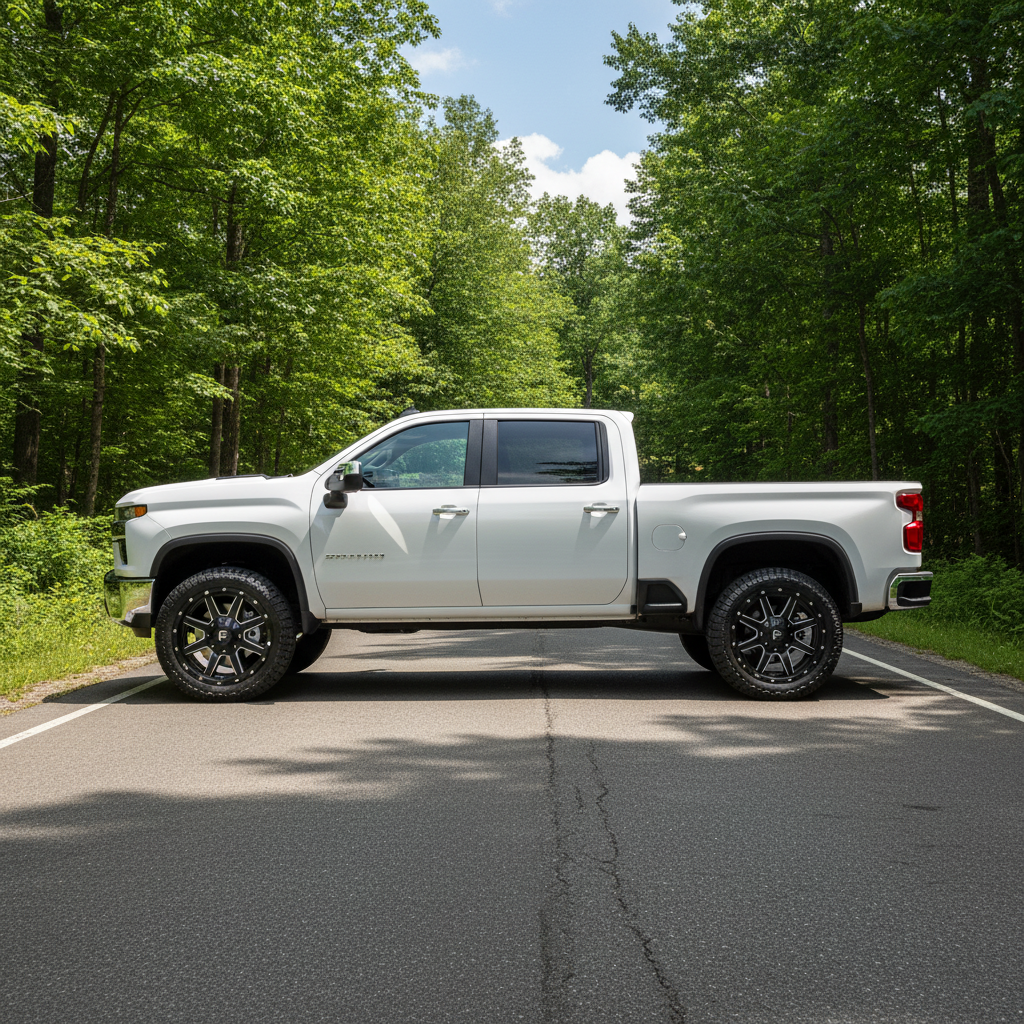 22X10 Fuel 1PC D538 MAVERICK RIMS - MATTE BLACK MILLED 8X180