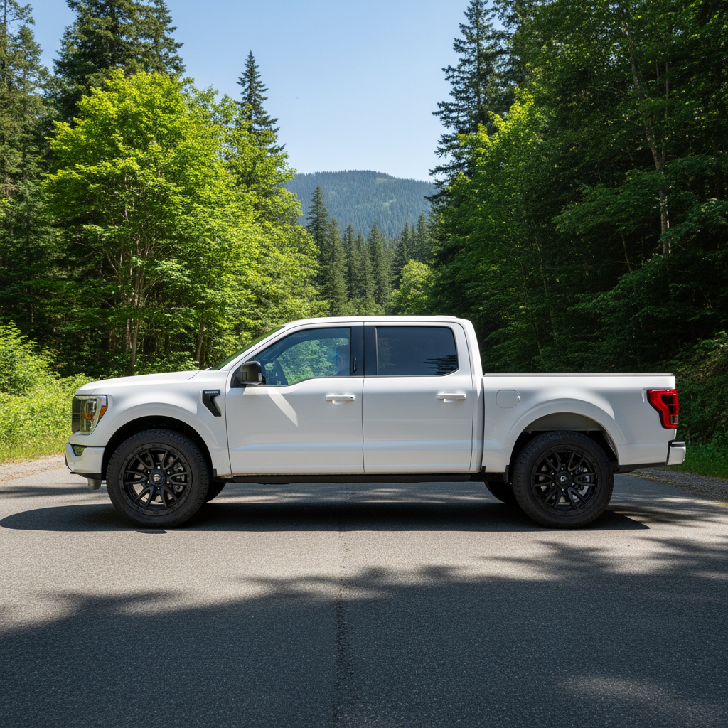 22X12 Fuel 1PC D679 REBEL RIMS - MATTE BLACK 6X135