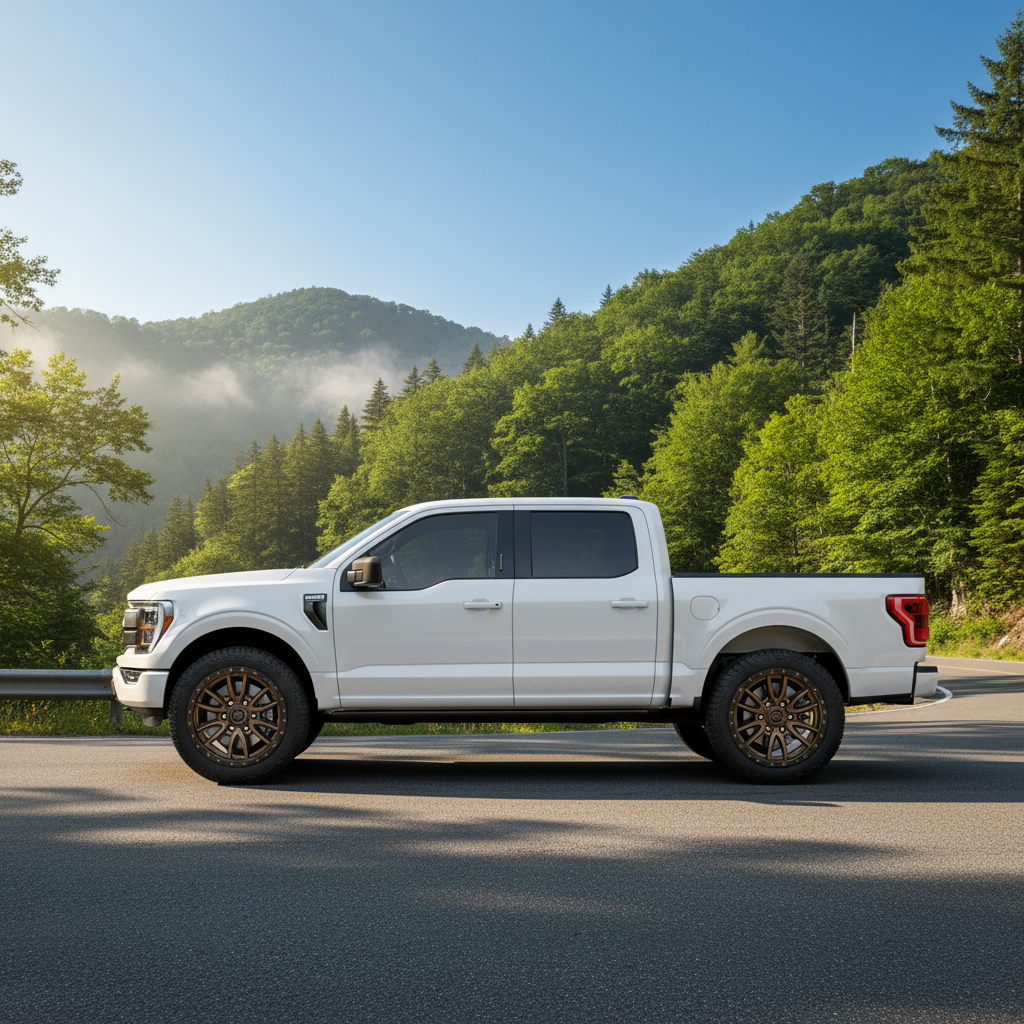 18X9 Fuel 1PC D681 REBEL RIMS - MATTE BRONZE BLACK BEAD RING 6X135