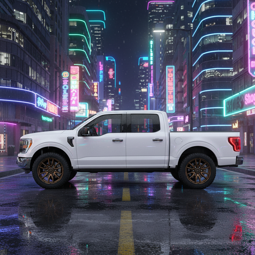 17X9 Fuel 1PC D681 REBEL RIMS - MATTE BRONZE BLACK BEAD RING 6X135