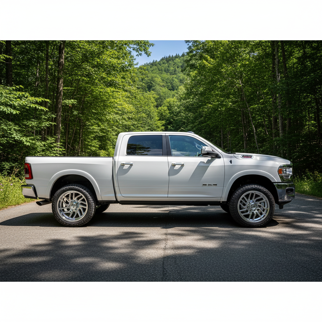 22X12 Fuel 1PC D809 HURRICANE RIMS - POLISHED MILLED 8X165.1