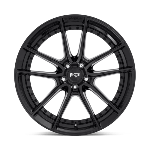 18X8 Niche 1PC M223 DFS GLOSS BLACK 5X120