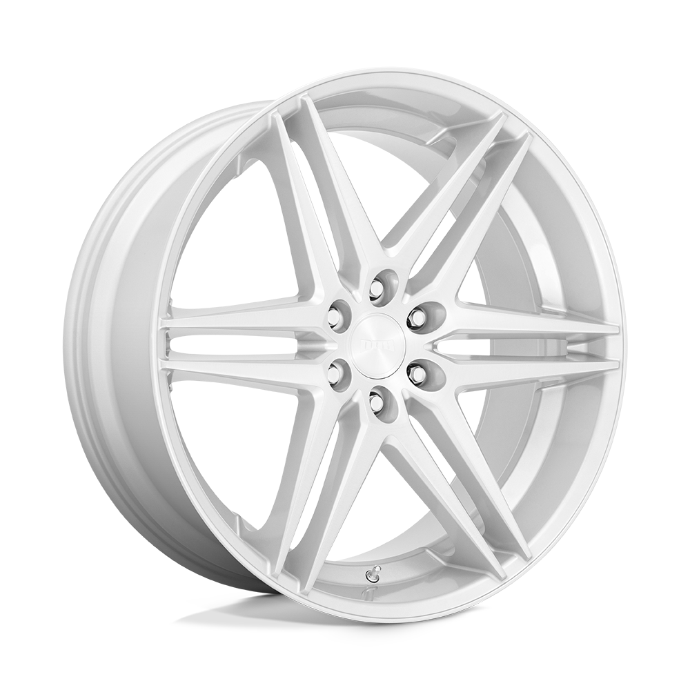 24X10 DUB 1PC S270 DIRTY DOG SILVER W/ BRUSHED FACE 6X139.7
