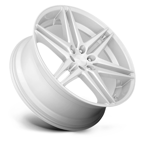 24X10 DUB 1PC S270 DIRTY DOG SILVER W/ BRUSHED FACE 6X139.7