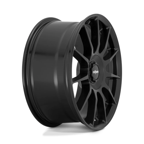 18X8.5 Rotiform R168 DTM SATIN BLACK 5X108/5X114.3