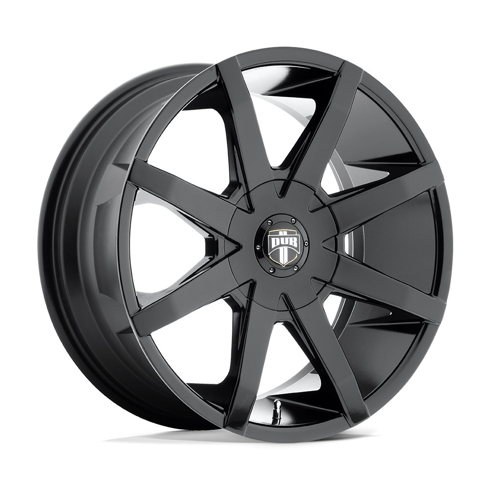 20X8.5 DUB 1PC S110 PUSH GLOSS BLACK 6X135/6X139.7