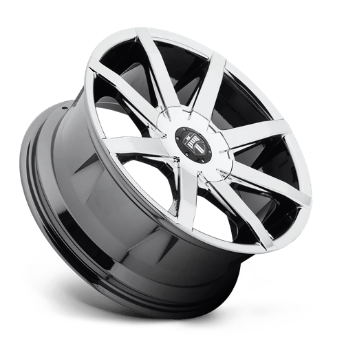 24X9.5 DUB 1PC S111 PUSH CHROME PLATED 6X135/6X139.7