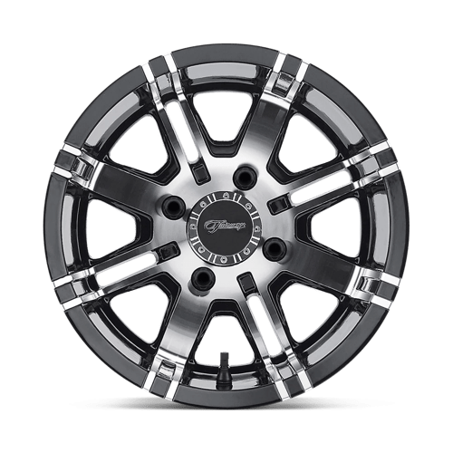 12X7 Fairway Alloys FA119 AGGRESSOR MACHINED GLOSS BLACK 4X101.6