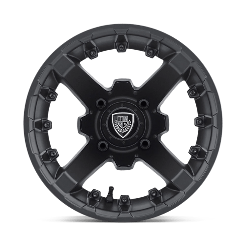 12X7 Fairway Alloys FA138 BATTLE MATTE BLACK 4X101.6