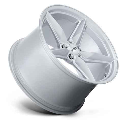 20X10 Foose 1PC F174 CF8 GLOSS SILVER 5X120
