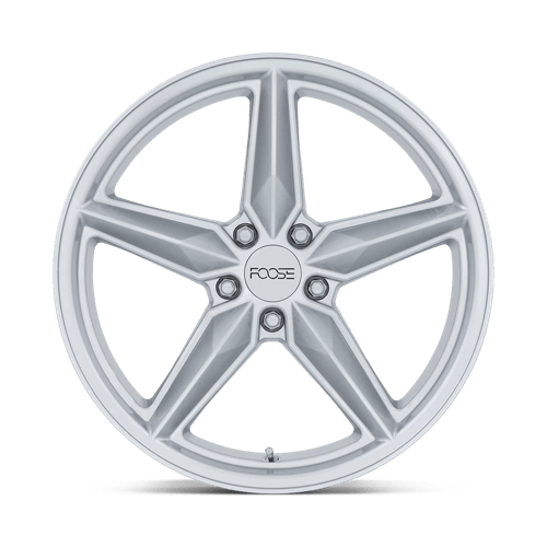 19X11 Foose 1PC F174 CF8 GLOSS SILVER 5X114.3