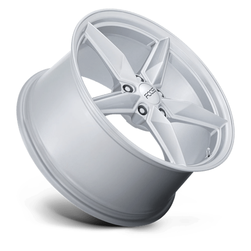 19X9.5 Foose 1PC F174 CF8 GLOSS SILVER 5X120