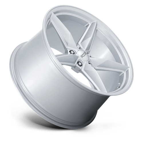 20X11 Foose 1PC F174 CF8 GLOSS SILVER 5X120