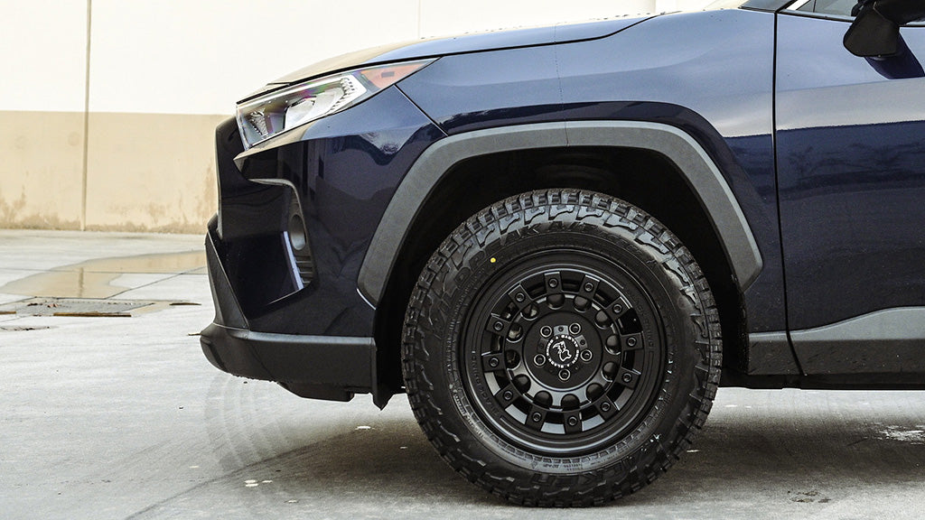 17X9 Black Rhino Hard Alloys FUJI RIMS - MATTE BLACK 6X139.7