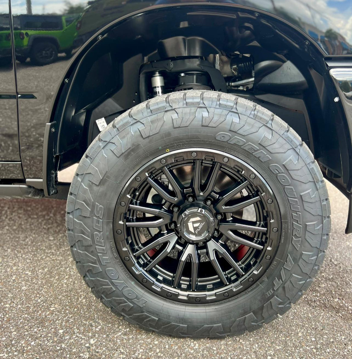 18X9 Fuel 1PC D679 REBEL RIMS - MATTE BLACK 6X139.7