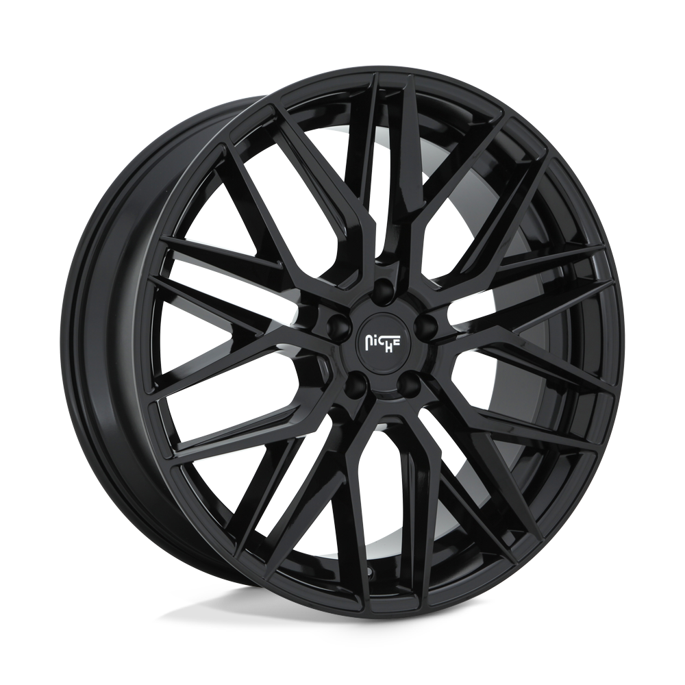 20X10.5 Niche 1PC M224 GAMMA GLOSS BLACK 5X112