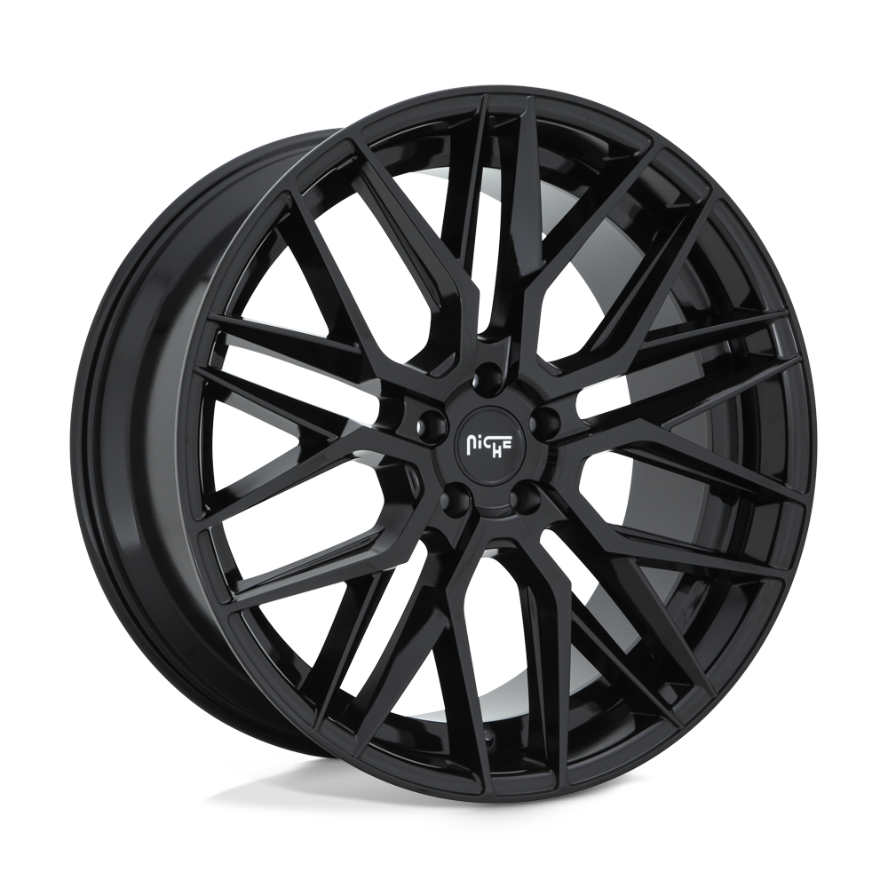 22X10.5 Niche 1PC M224 GAMMA GLOSS BLACK 5X130