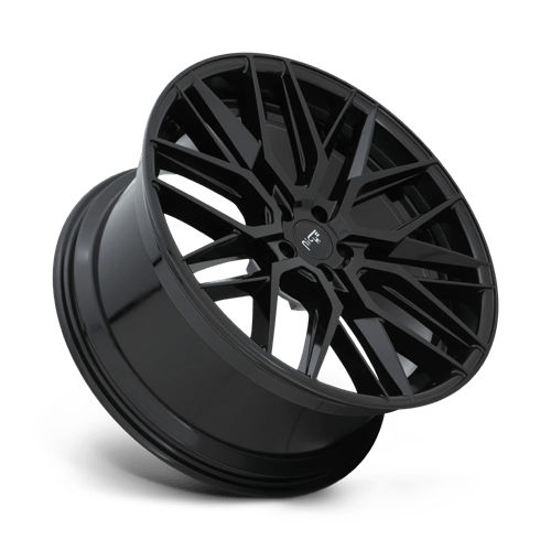 22X10.5 Niche 1PC M224 GAMMA GLOSS BLACK 5X130
