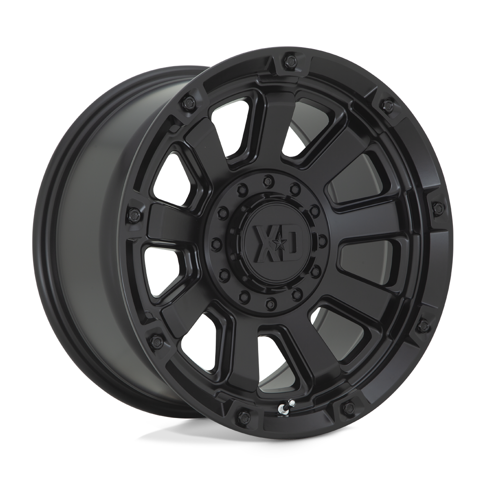 20X10 XD XD852 GAUNTLET SATIN BLACK 8X170