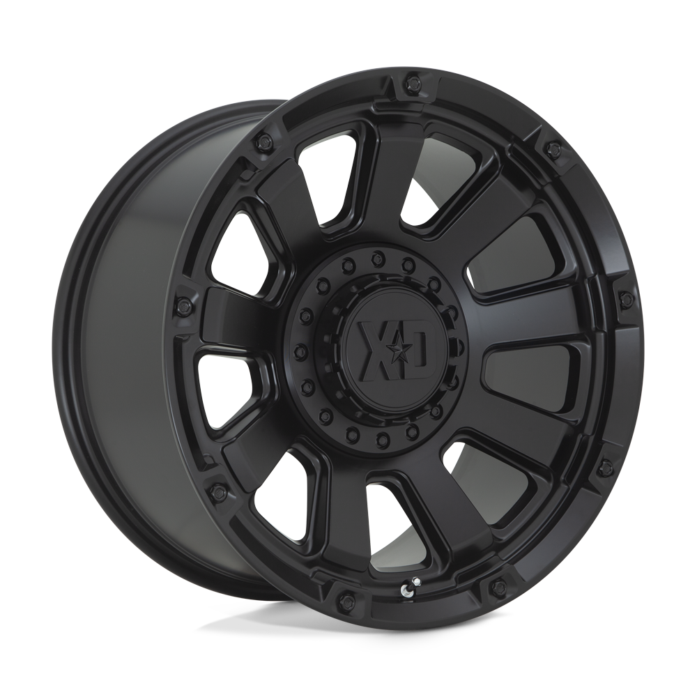 20X10 XD XD852 GAUNTLET SATIN BLACK 6X135/6X139.7