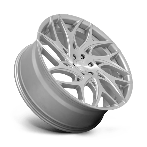 20X9 DUB 1PC S261 G.O.A.T. SILVER BRUSHED FACE 5X114.3