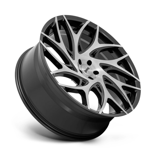 24X10 DUB 1PC S260 G.O.A.T. BRUSH FACE GBLK DRK TINT SPOKE 6X139.7