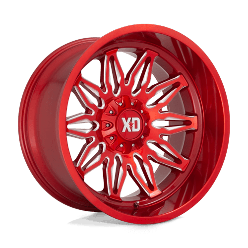 22X12 XD XD859 GUNNER CANDY RED MILLED 5X127/5X139.7