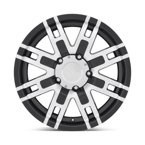 20X9 Helo HE835 GLOSS BLACK MACHINED 6X139.7