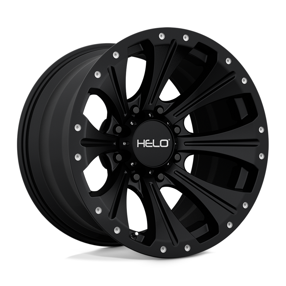 20X9 Helo HE901 SATIN BLACK 6X139.7