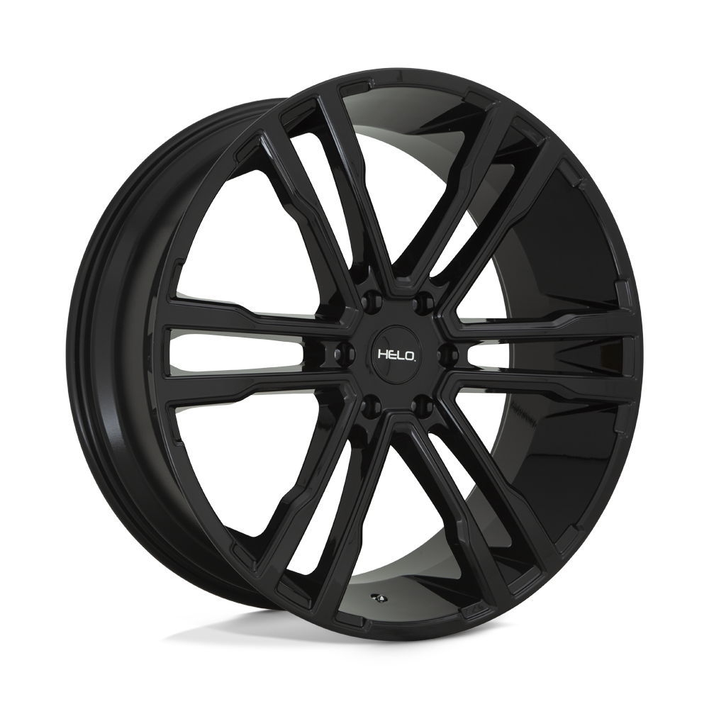 20X9 Helo HE918 GLOSS BLACK 6X139.7